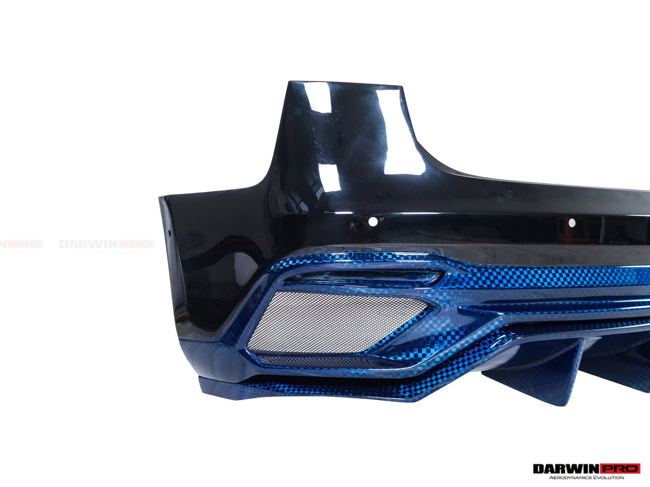 2017 - 2020 Tesla Model 3 IMP Performance Partial Carbon Fiber Rear Bumper